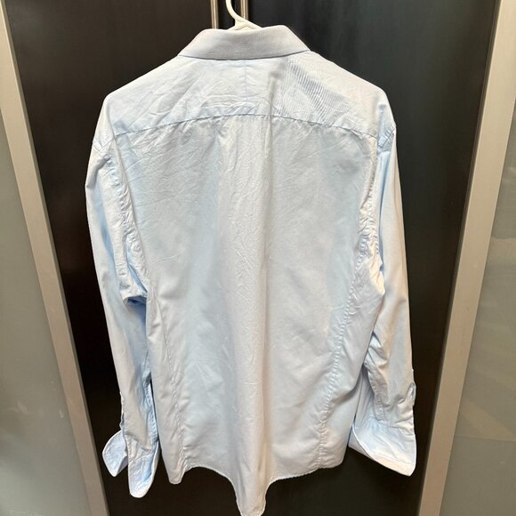 Thomas Pink light blue dress shirt with french cuffs Size 17/35 - Picture 3 of 3